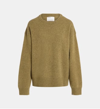 Pull Mike à col rond en cachemire n° 431 - Extreme Cashmere - Hunter