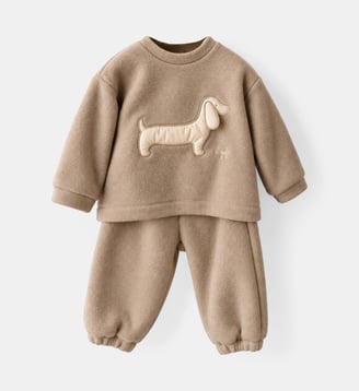 Ensemble jogging Pilou - IL GUFO - Beige