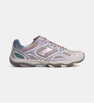 Baskets basses Elite Low Silk - Etonic - Lilas et gris