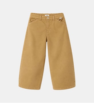 Pantalon large en toile - IL GUFO - Beige
