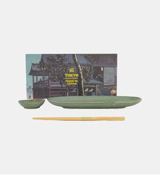 Coffret Service Sushis - Tokyo Design Studio - Vert sauge
