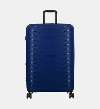 Valise rigide extensible Oskol - Jump - Bleu marine