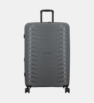 Valise rigide extensible Oskol - Jump - Gris