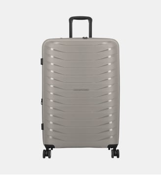 Valise rigide extensible Oskol - Jump - Beige