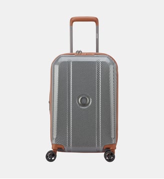 Valise cabine extensible 55 cm Vectrix - Delsey Paris - Argenté