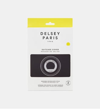 Housse de protection pour valise S - Delsey Paris - Marron