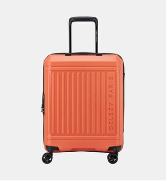 Valise cabine extensible Lutèce 55 cm - Delsey Paris - Orange clair