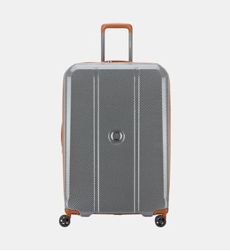 Valise rigide extensible 76 cm - Delsey Paris - Argenté