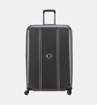 Valise rigide extensible 82 cm - Delsey Paris - Gris foncé