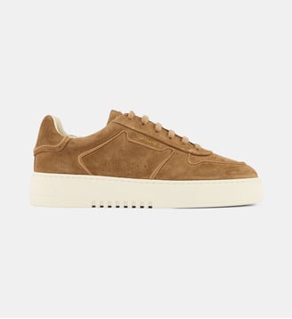 Sneakers basses Orbit Embroidery daim - Axel Arigato - Brown