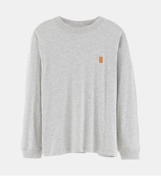 T-shirt Kellos à manches longues - Bellerose - Gris
