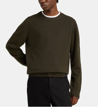 Pull col rond en grosse jauge laine - North Sails - Espresso