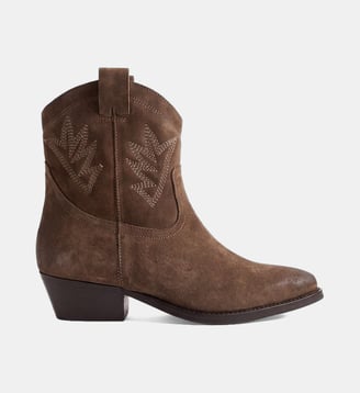 Bottines Delus en cuir - Jonak - Taupe