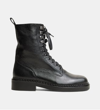 Bottines à lacets Doll en cuir - Jonak - Noir
