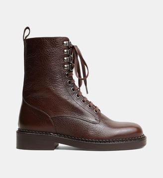 Bottines à lacets Doll en cuir - Jonak - Marron