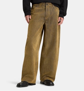 Jean Velvet Shield Oversized - Daily Paper - Brown