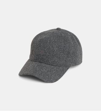 Casquette Tonal Shield Melton - Gant - Gris anthracite