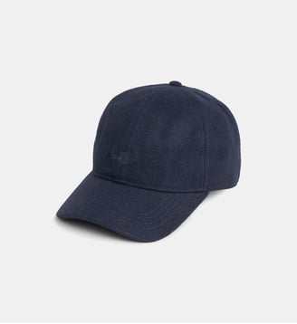 Casquette Tonal Shield Melton - Gant - Bleu marine