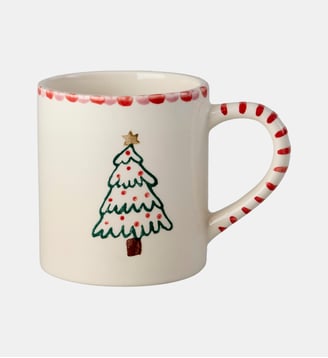 Mug Sapin - Rice - Blanc