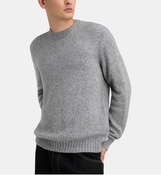 Pull Lee 6598 en laine mérinos - NN07 - Gris