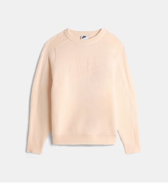 Sweat-shirt à col rond - Nike - Beige