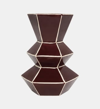 Vase - Petit Modèle - Opjet - Burgundy