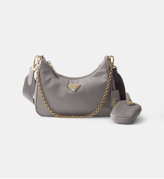 Sac Prada Re-Edition 2005 en Re-Nylon - Prada - Gris