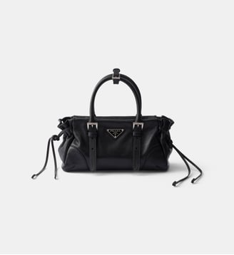 Petit sac Prada Karin en cuir - Prada - Noir