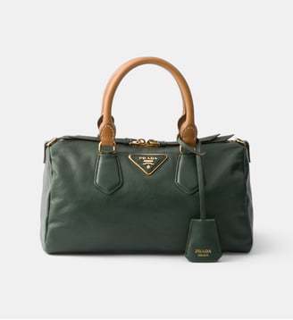Petit sac à main Evasion en cuir - Prada - Vert