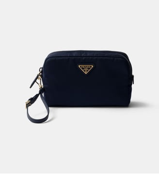 Petite pochette en Re-Nylon - Prada - Bleu foncé 1