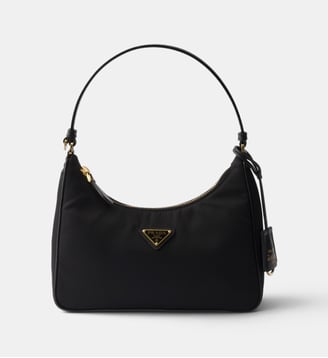 Mini sac Prada Re-Edition 2005 en Re-Nylon - Prada - Noir et doré