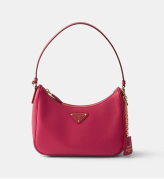 Sac à main Re-Edition 2005 en cuir Saffiano - Prada - Rose
