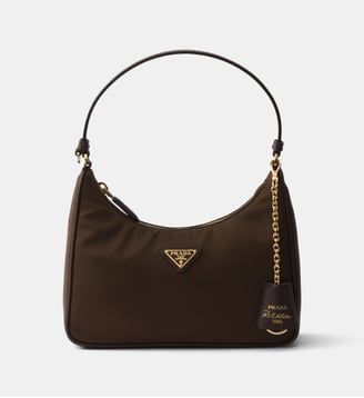 Mini sac Re-Edition 2005 en Re-Nylon - Prada - Marron