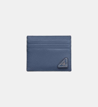 Porte-cartes en cuir Saffiano Prada