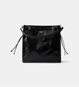 Sa cabas Bonnie en cuir - Prada - Noir