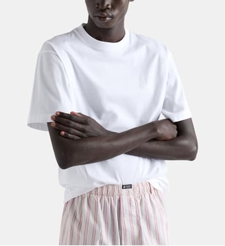 T-shirt en coton - Prada - Blanc