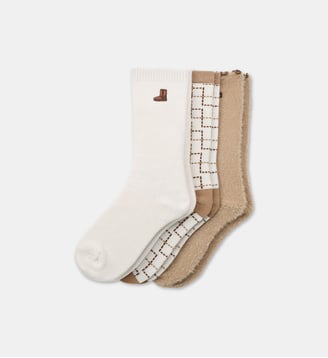 Lot de 3 paires de chaussettes Classic Crew - Ugg - Multicolore