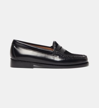 Mocassins Bi Mat Penny Velvet - Gh Bass - Noir