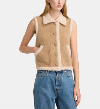 Gilet Grizzly Wrangler - Guest In Residence - Camel