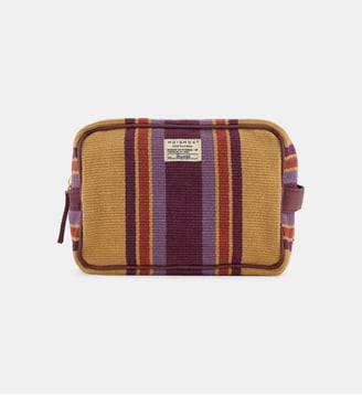 Grande pochette N°43 Bari Mineral - Moismont - Marron et violet
