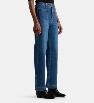 Jean Fauve en denim - F.A.M. - Stone