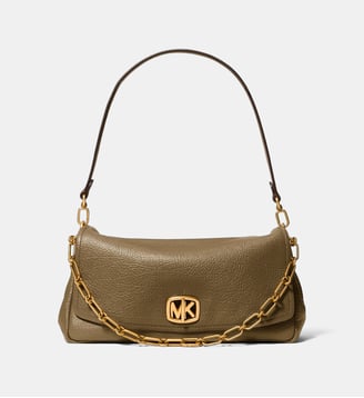 Sac porté épaule Turnlock Chain - Michael Kors - Kaki