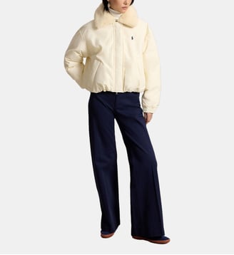 Doudoune droite singature - Polo Ralph Lauren - Écru