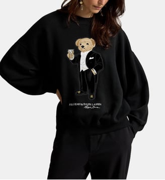 Sweat-shirt Martini Polo Bear - Polo Ralph Lauren - Noir