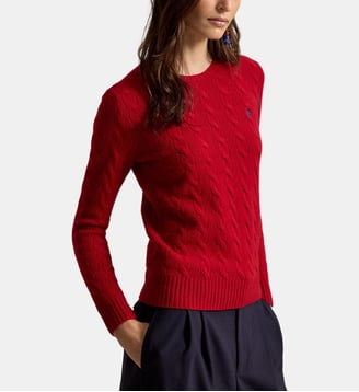 Pull slim en laine et cachemire - Polo Ralph Lauren - Rouge