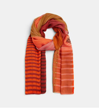 Foulard Vibrant en laine - Mapoesie - Rose