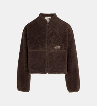 Veste zippée à col montant Extreme Pile - The North Face - Marron chocolat