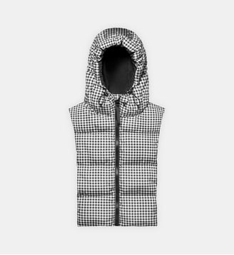 Doudoune réversible à capuche - Fudoon - Blanc et noir