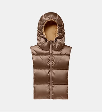 Doudoune réversible à capuche - Fudoon - Bronze