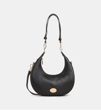 Sac à main Genoise Alba cuir grainé  - Mac Douglas - Noir